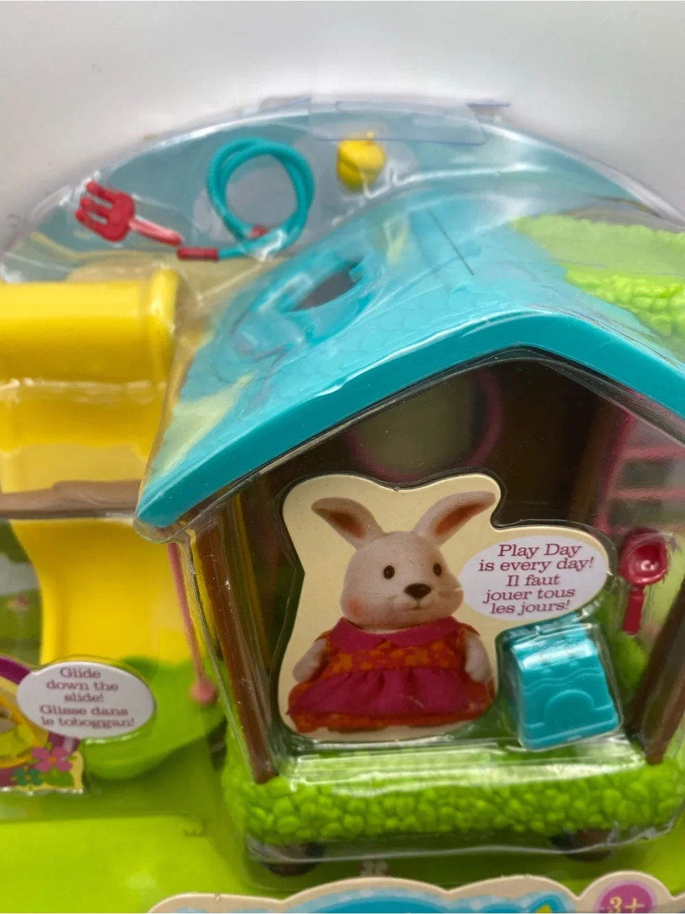 Li'l Woodzeez Play Park Set - Teal, Yellow & Pink
